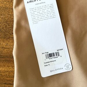 ALO Yoga High-Waist Legging in Toasted Almond